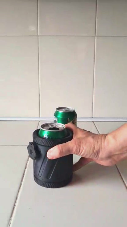 Porta Latas Individual de Recarga Rápida